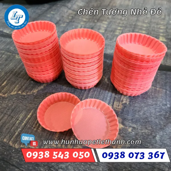 CHÉN TƯƠNG NHỎ ĐỎ