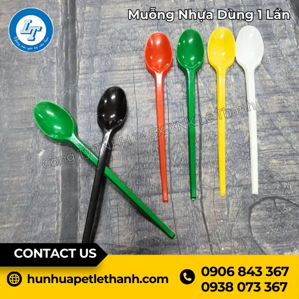 Muỗng Nhựa Dùng 1 Lần