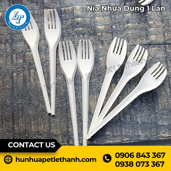 Nĩa Nhựa Dùng 1 Lần