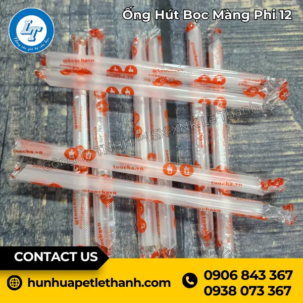 Ống Hút Bọc Màng Phi 12