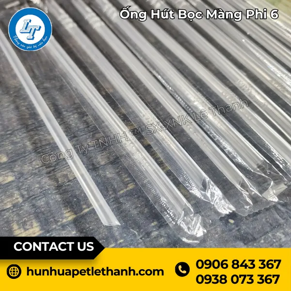 Ống Hút Bọc Màng Phi 6