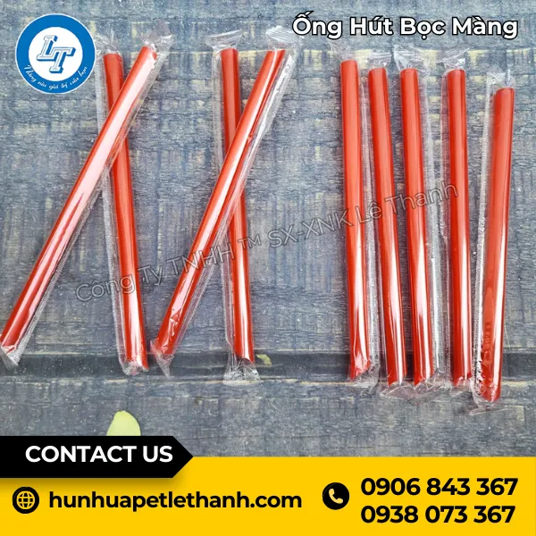 Ống Hút Bọc Màng