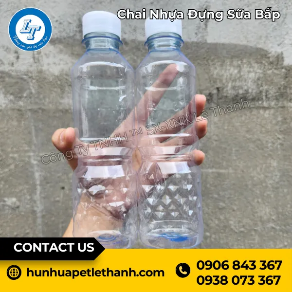 Chai Nhựa Đựng Sữa Bắp