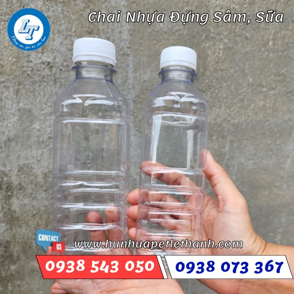 CHAI ĐỰNG NƯỚC SÂM, SỮA, NHA ĐAM