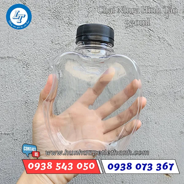 CHAI NHỰA HÌNH TÁO KHUYẾT 