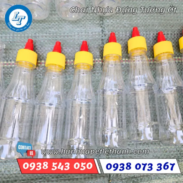 CHAI NHỰA ĐỰNG TƯƠNG ỚT