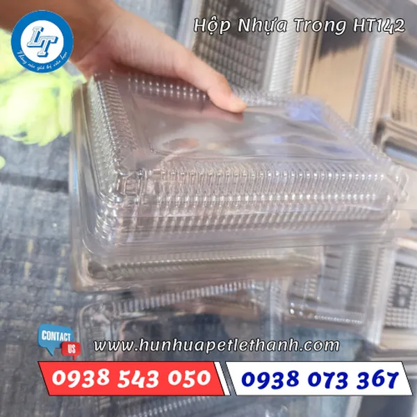 HỘP NHỰA TRONG H142