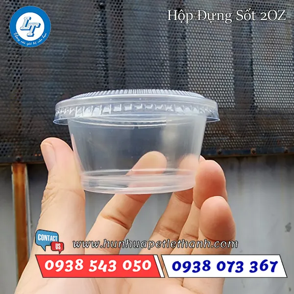 HŨ NƯỚC CHẤM NẮP RỜI 1OZ/2OZ