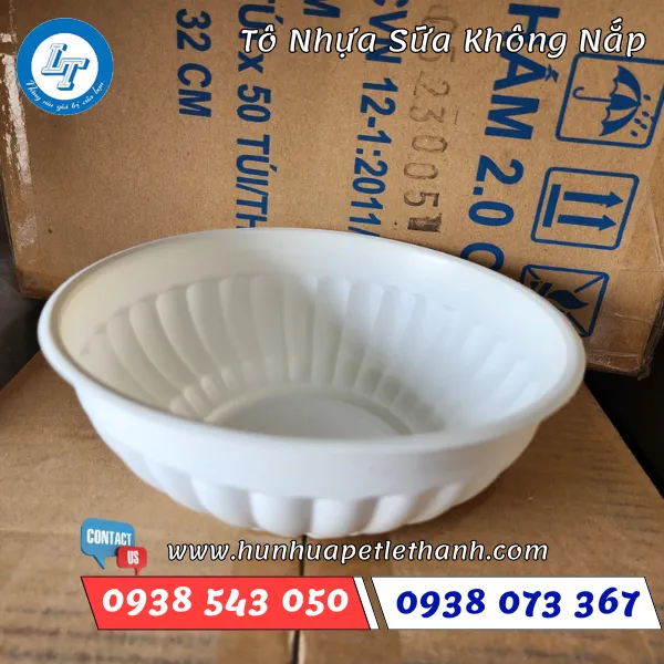 TÔ NHỰA SỮA DÙNG 1 LẦN