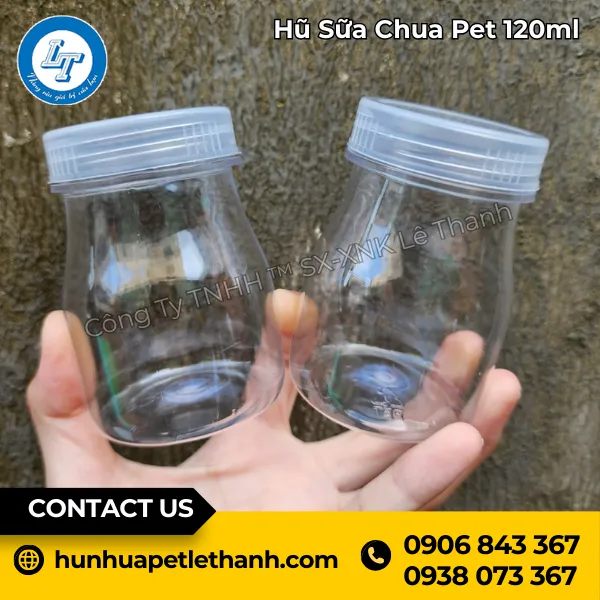 Hũ Sữa Chua Pet 120ml 