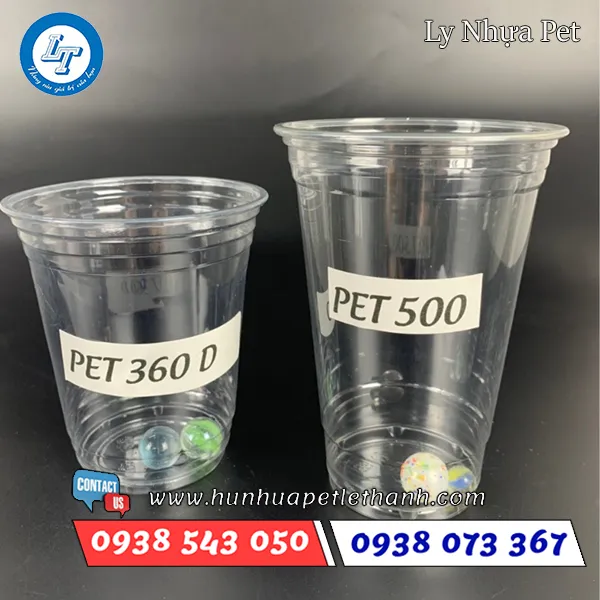 LY NHỰA PET ĐỰNG TRÀ SỮA