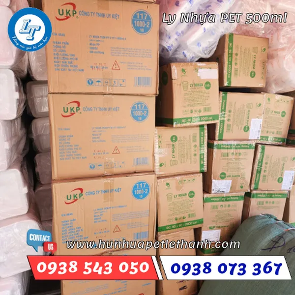 LY NHỰA PET ĐỰNG TRÀ SỮA
