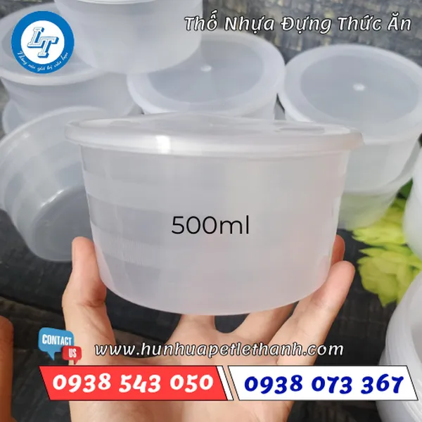 THỐ NHỰA ĐỰNG THỨC ĂN GIÁ RẺ