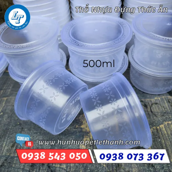 THỐ NHỰA ĐỰNG THỨC ĂN GIÁ RẺ