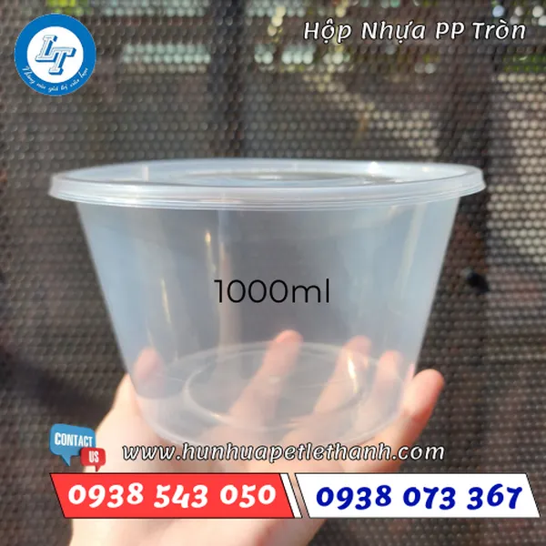HỘP NHỰA PP TRÒN