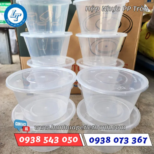 HỘP NHỰA PP TRÒN