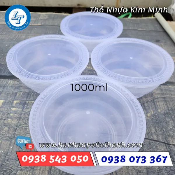 THỐ NHỰA KM 1000ML
