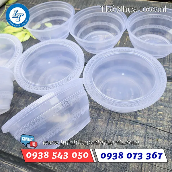 THỐ NHỰA KM 1000ML