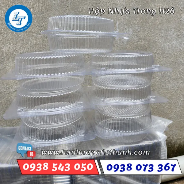 HỘP NHỰA TRONG H26