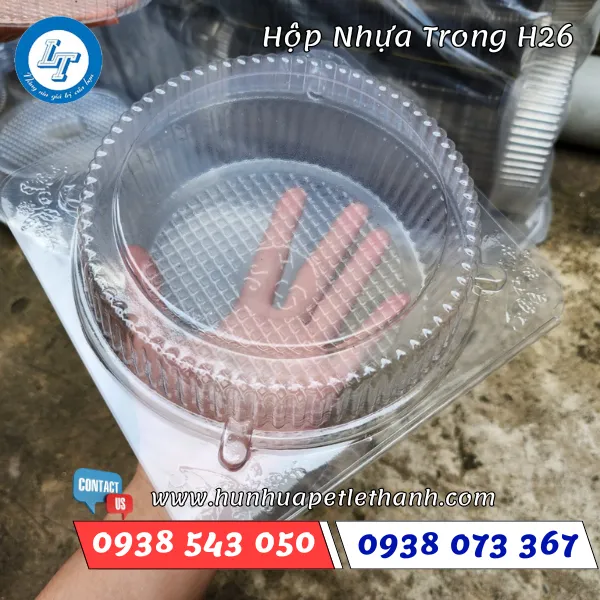 HỘP NHỰA TRONG H26