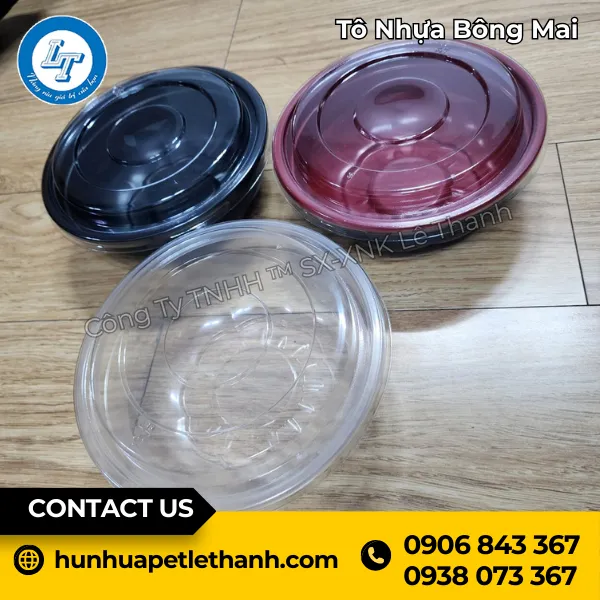 Tô Nhựa Bông Mai