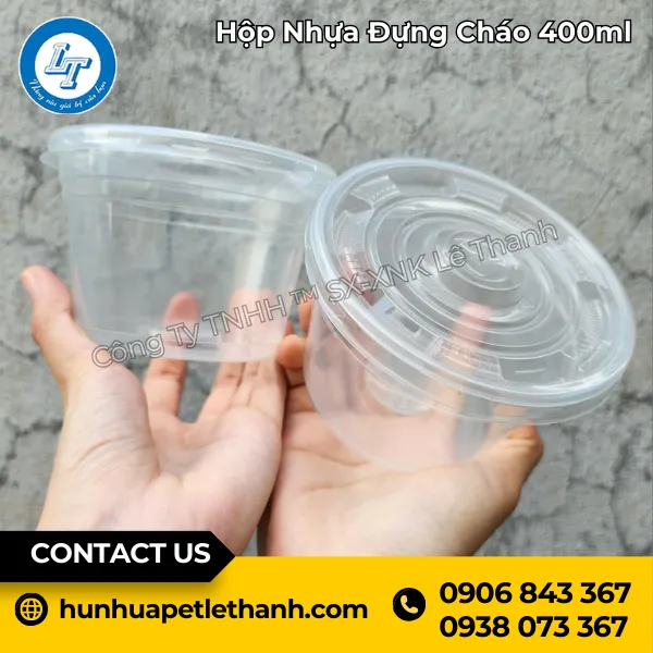 Hộp Nhựa - Tô Nhựa Đựng Cháo