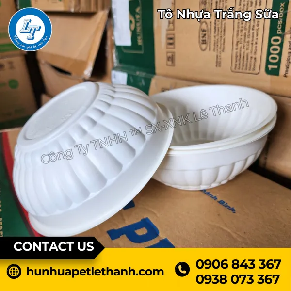 Tô Nhựa Sữa Dùng 1 Lần