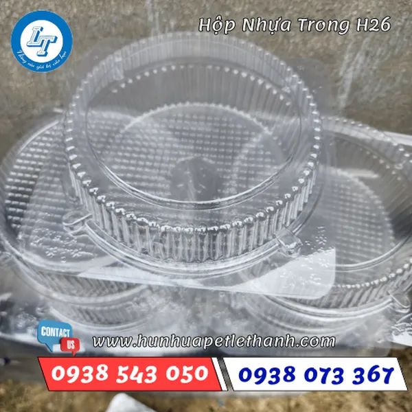 HỘP NHỰA TRONG H26