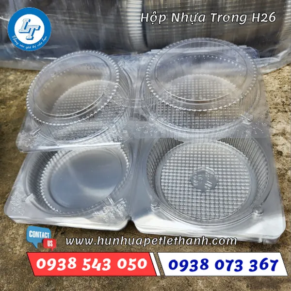 HỘP NHỰA TRONG H26