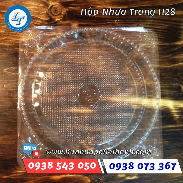 HỘP NHỰA TRONG H28