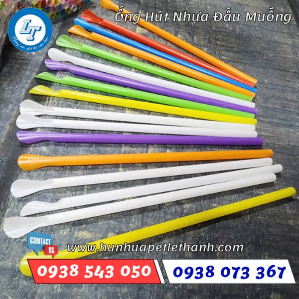 ỐNG HÚT NHỰA ĐẦU MUỖNG