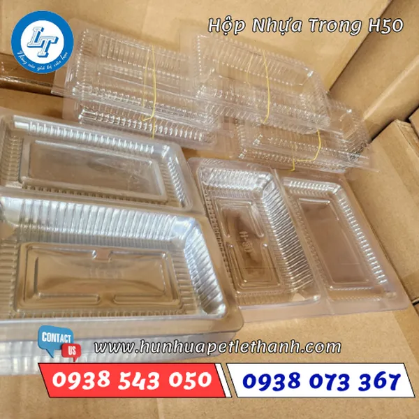 HỘP NHỰA TRONG H50