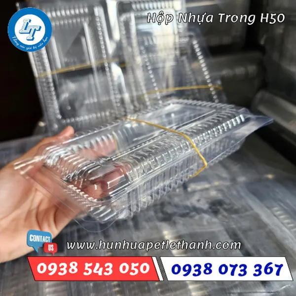 HỘP NHỰA TRONG H50