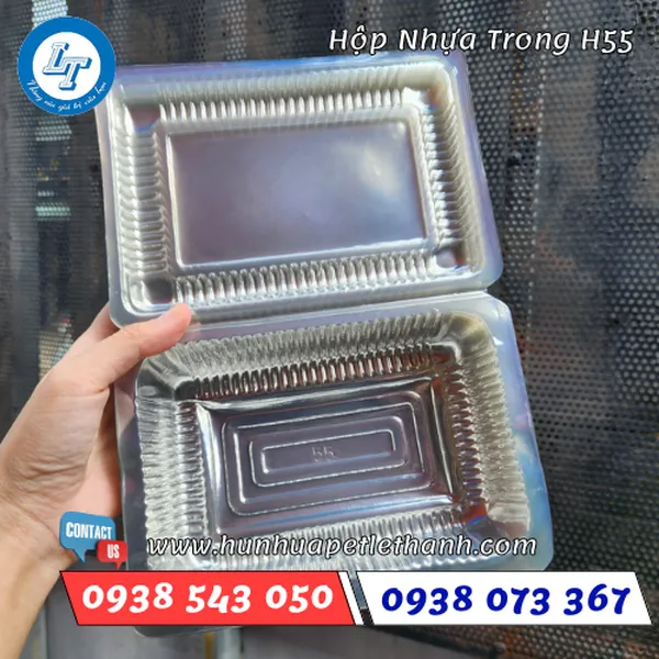 HỘP NHỰA TRONG H55