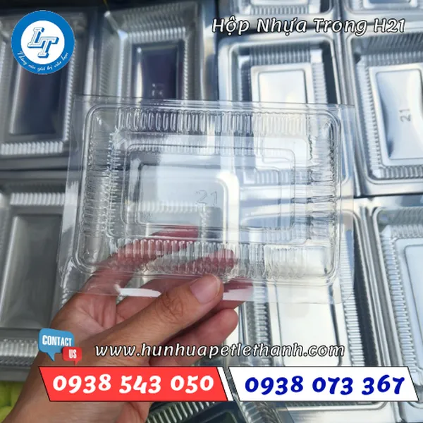 HỘP NHỰA TRONG H21