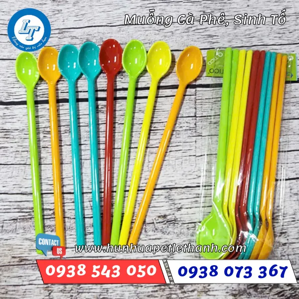 MUỖNG NHỰA CÀ PHÊ, SINH TỐ