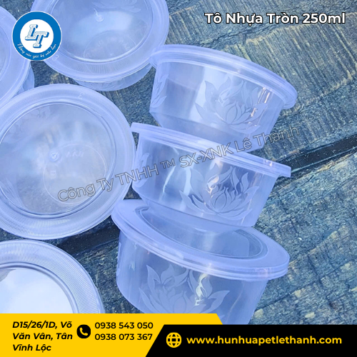 tô nhựa tròn đựng đồ ăn 250ml có nắp giá sỉ từ xưởng 3 tô nhựa tròn đựng đồ ăn 250ml có nắp giá sỉ từ xưởng 3