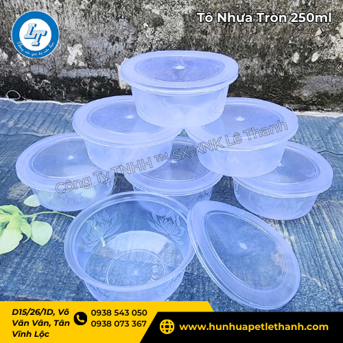 tô nhựa tròn đựng đồ ăn 250ml có nắp giá sỉ từ xưởng 5 tô nhựa tròn đựng đồ ăn 250ml có nắp giá sỉ từ xưởng 5