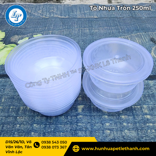 tô nhựa tròn đựng đồ ăn 250ml có nắp giá sỉ từ xưởng 4 tô nhựa tròn đựng đồ ăn 250ml có nắp giá sỉ từ xưởng 4