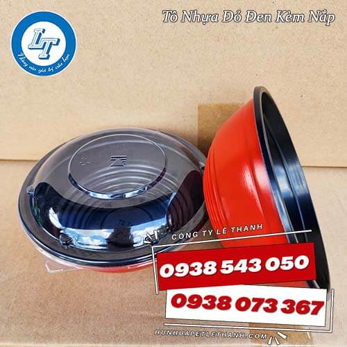 >>tô nhựa ngoài đỏ trong đen 850ml<< >>tô nhựa ngoài đỏ trong đen 850ml<<