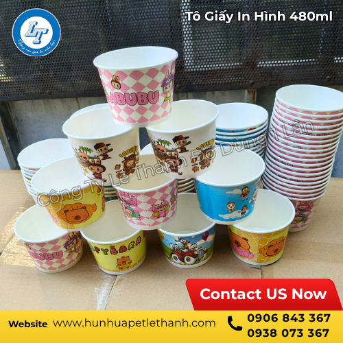 tham khảo mẫu và giá sỉ tô giấy in hình 480ml 5 tham khảo mẫu và giá sỉ tô giấy in hình 480ml 5