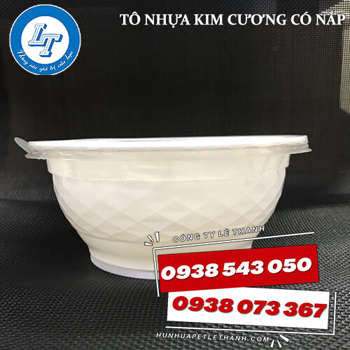 tô nhựa kim cương có nắp giá sỉ 2 tô nhựa kim cương có nắp giá sỉ 2