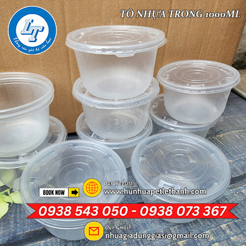 cần mua tô nhựa 1000ml nhám trong giá sỉ 4 cần mua tô nhựa 1000ml nhám trong giá sỉ 4