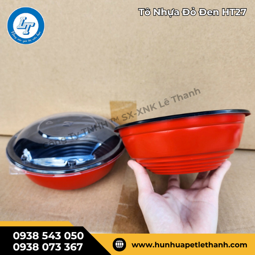 tô nhựa đỏ đen giá sỉ xuất xưởng giao nhanh 1 tô nhựa đỏ đen giá sỉ xuất xưởng giao nhanh 1