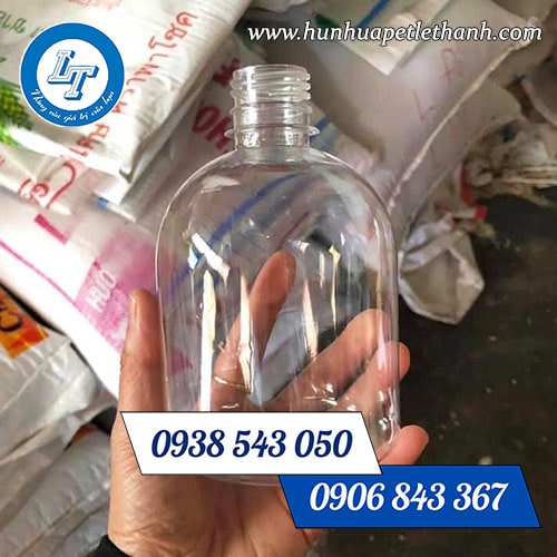 Xưởng bán chai nhựa PET tròn lùn giá sỉ Xưởng bán chai nhựa PET tròn lùn giá sỉ