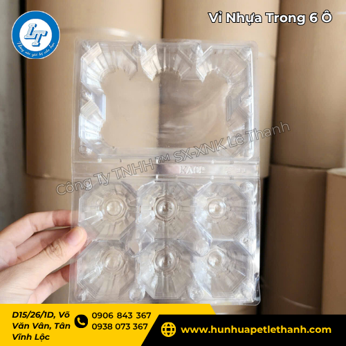 vỉ nhựa trong 6 ô giá rẻ – bao đẹp, bao chắc chắn 2 vỉ nhựa trong 6 ô giá rẻ – bao đẹp, bao chắc chắn 2