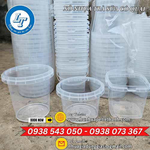 mẫu mới xô nhựa đựng trà sữa vuông tròn giá sỉ rẻ 5 mẫu mới xô nhựa đựng trà sữa vuông tròn giá sỉ rẻ 5