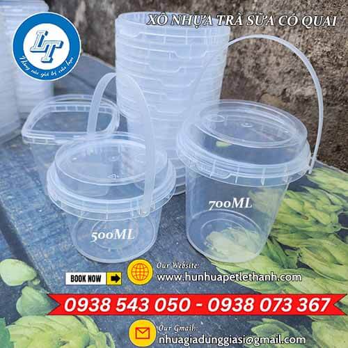 mẫu mới xô nhựa đựng trà sữa vuông tròn giá sỉ rẻ 7 mẫu mới xô nhựa đựng trà sữa vuông tròn giá sỉ rẻ 7