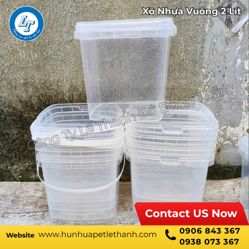 xô nhựa vuông 2 lít giá tận kho chốt đơn sỉ ngay 5 xô nhựa vuông 2 lít giá tận kho chốt đơn sỉ ngay 5