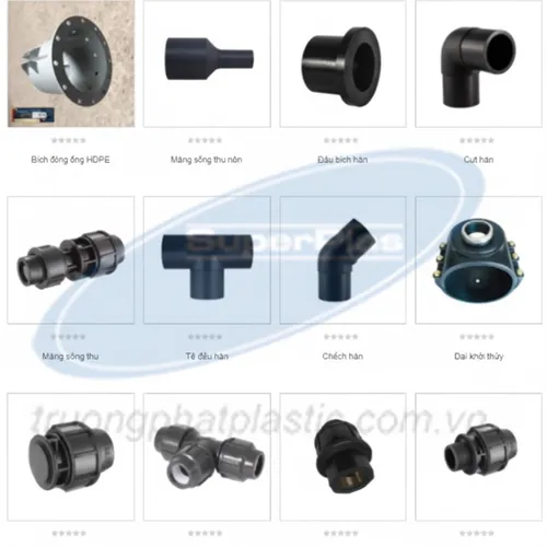 PHỤ KIỆN ỐNG HDPE